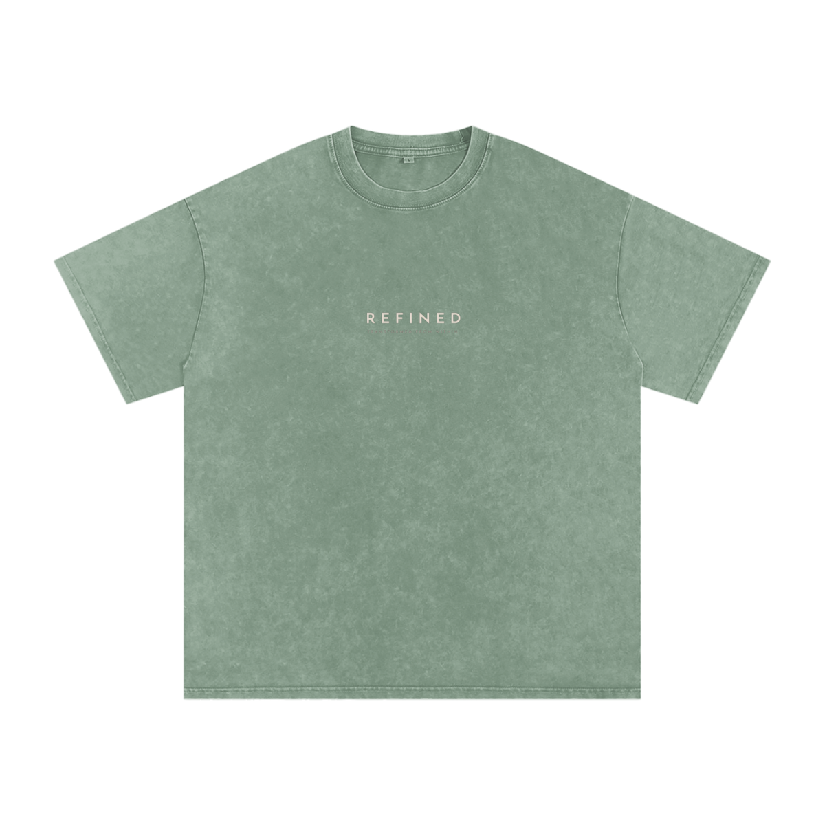 JESUS IS THE WAY Washed Oversized Cotton T-Shirt