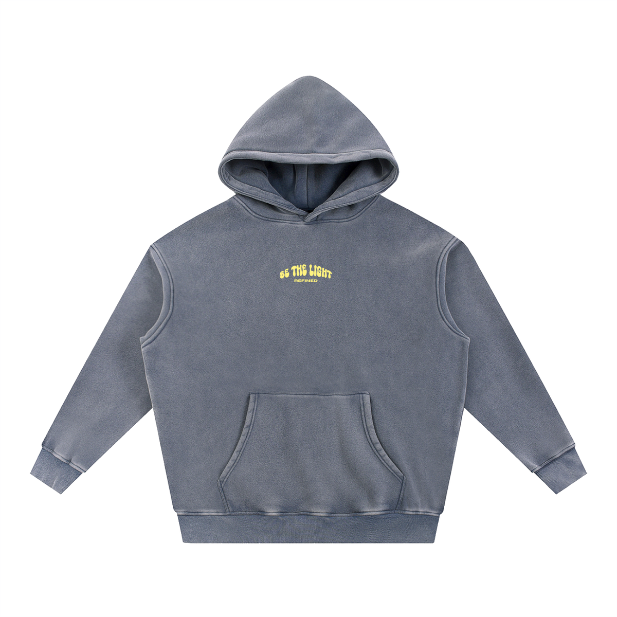 BE THE LIGHT Washed Fleece Oversize Hoodie