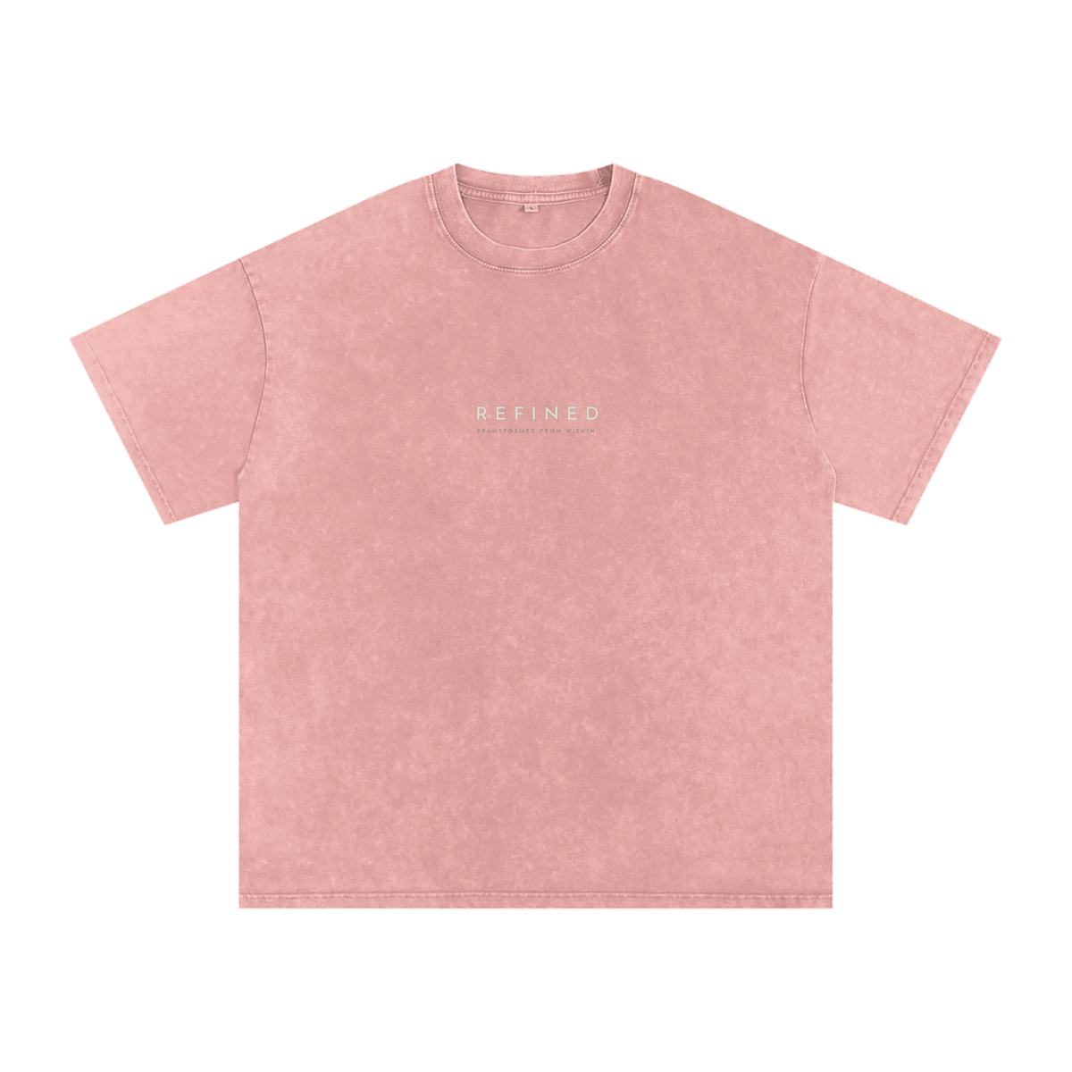 JESUS IS THE WAY Washed Oversized Cotton T-Shirt
