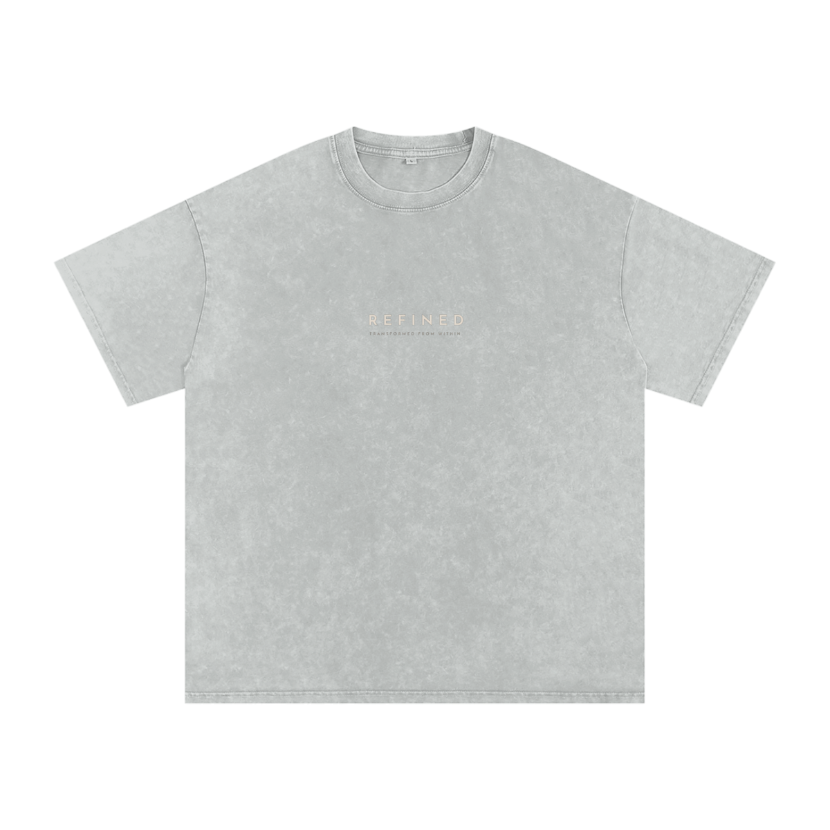 JESUS IS THE WAY Washed Oversized Cotton T-Shirt