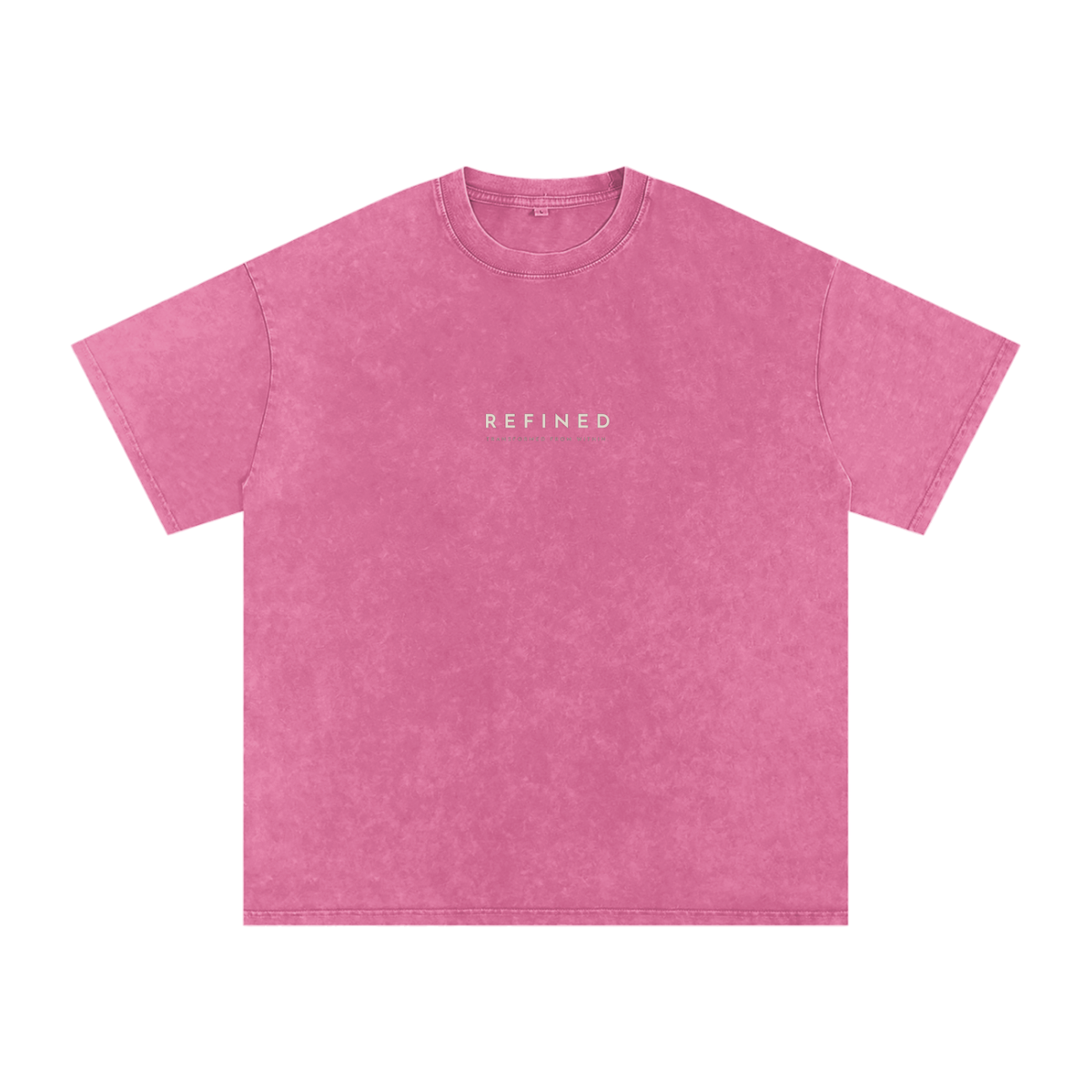 JESUS IS THE WAY Washed Oversized Cotton T-Shirt