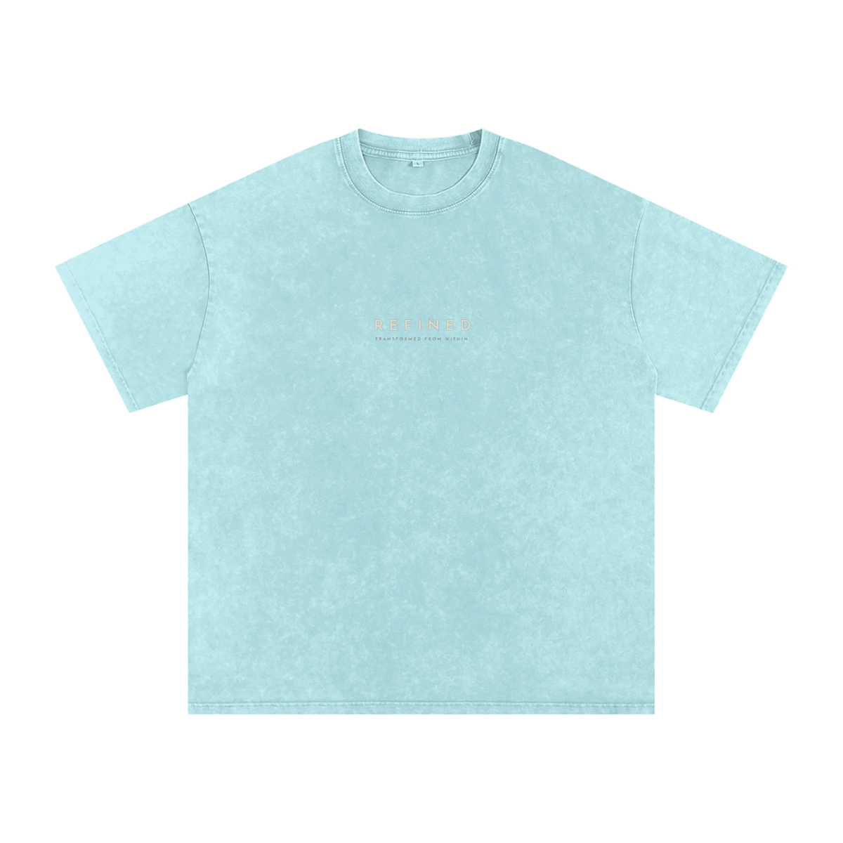 JESUS IS THE WAY Washed Oversized Cotton T-Shirt