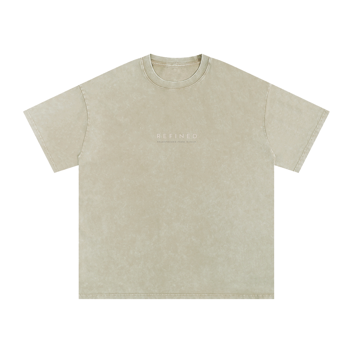 JESUS IS THE WAY Washed Oversized Cotton T-Shirt