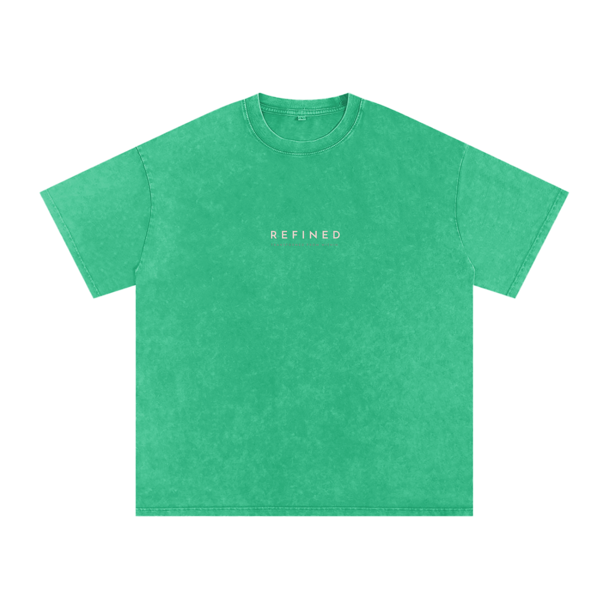 JESUS IS THE WAY Washed Oversized Cotton T-Shirt