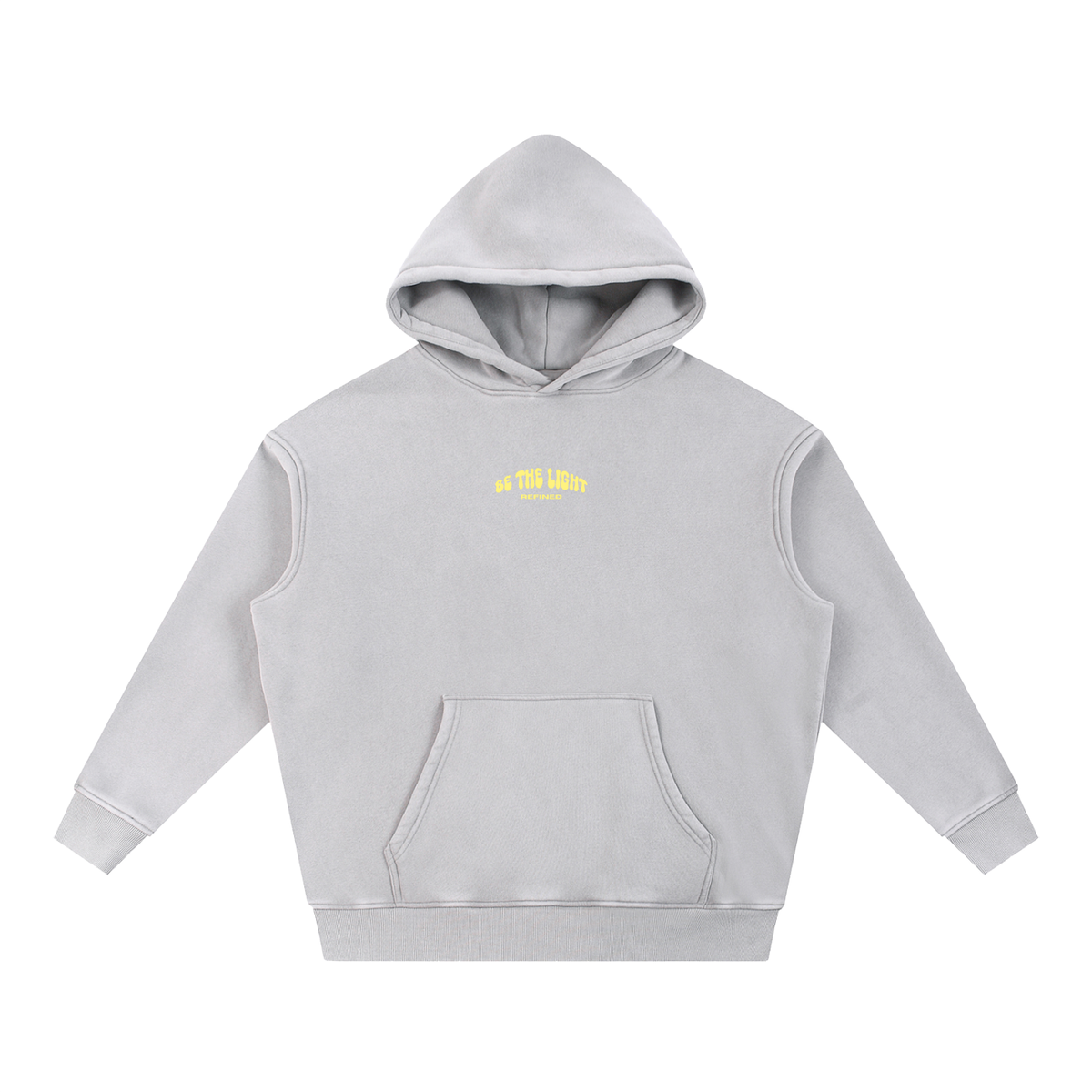 BE THE LIGHT Washed Fleece Oversize Hoodie