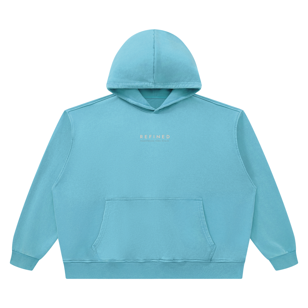 "REFINED" BLANK HOODIE