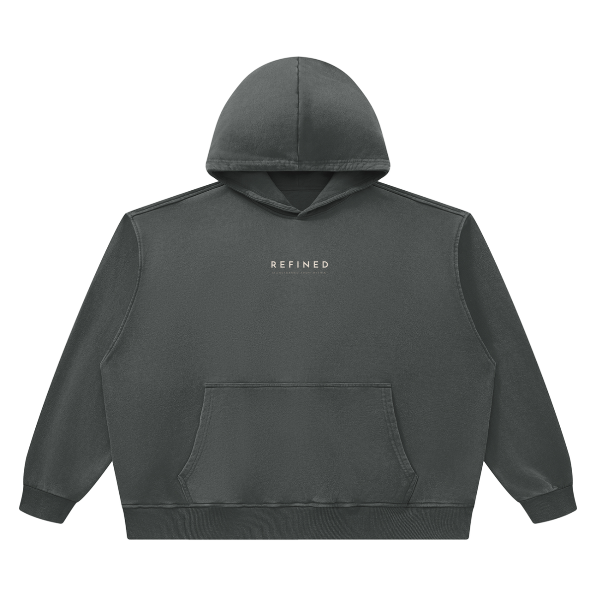 "REFINED" BLANK HOODIE