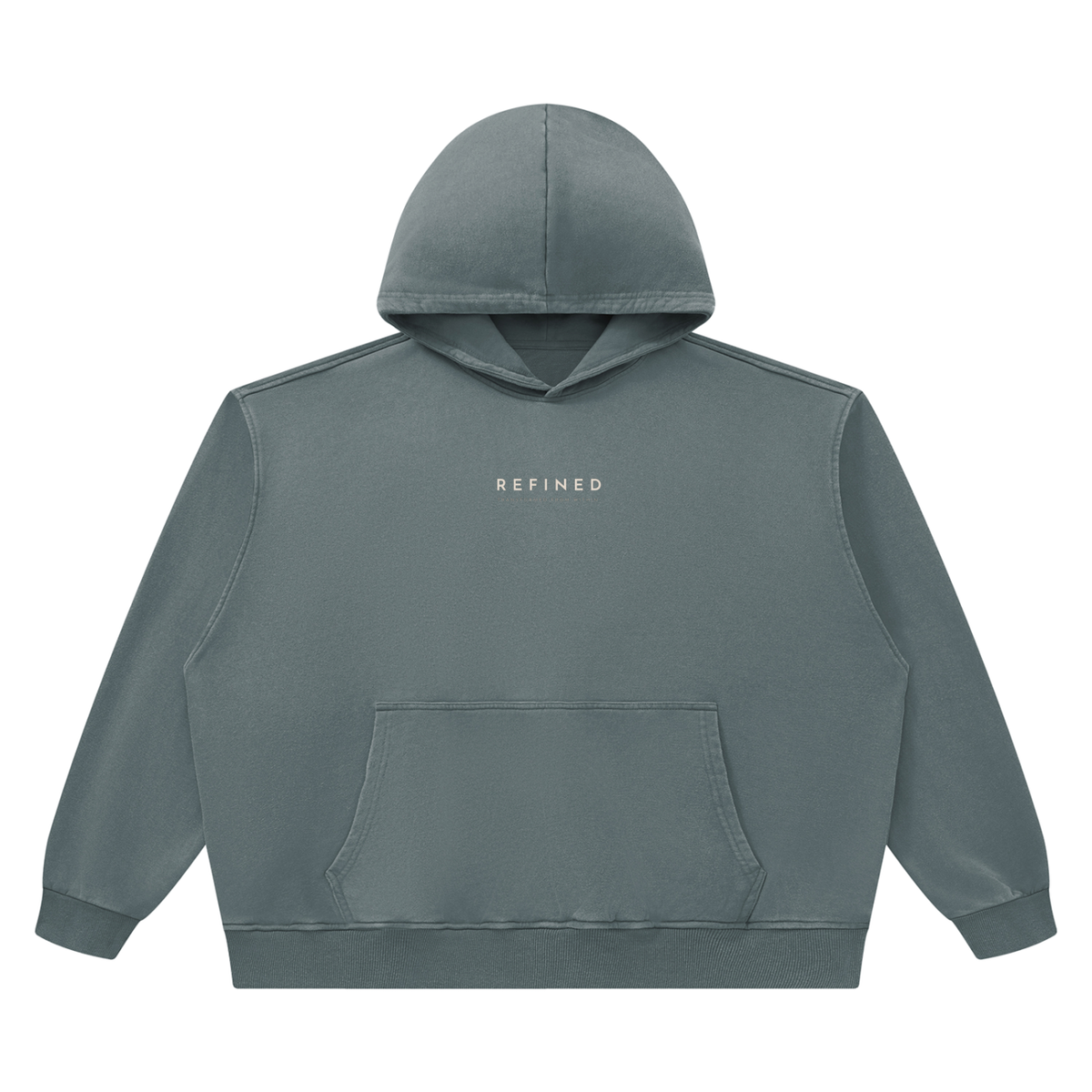 "REFINED" BLANK HOODIE