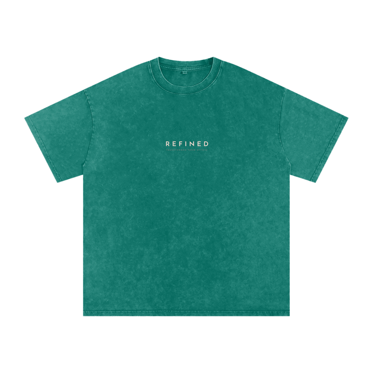 JESUS IS THE WAY Washed Oversized Cotton T-Shirt