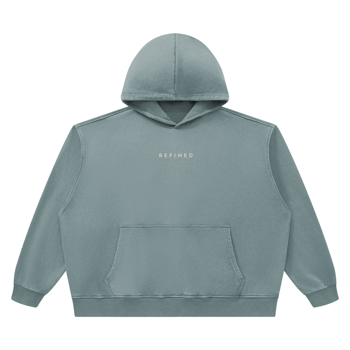 "REFINED" BLANK HOODIE