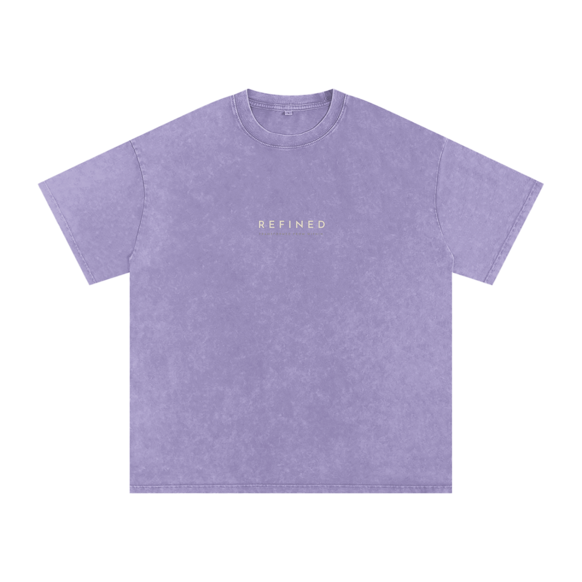 JESUS IS THE WAY Washed Oversized Cotton T-Shirt