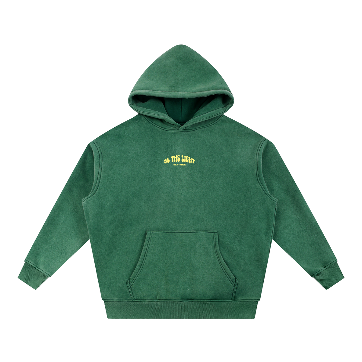 BE THE LIGHT Washed Fleece Oversize Hoodie