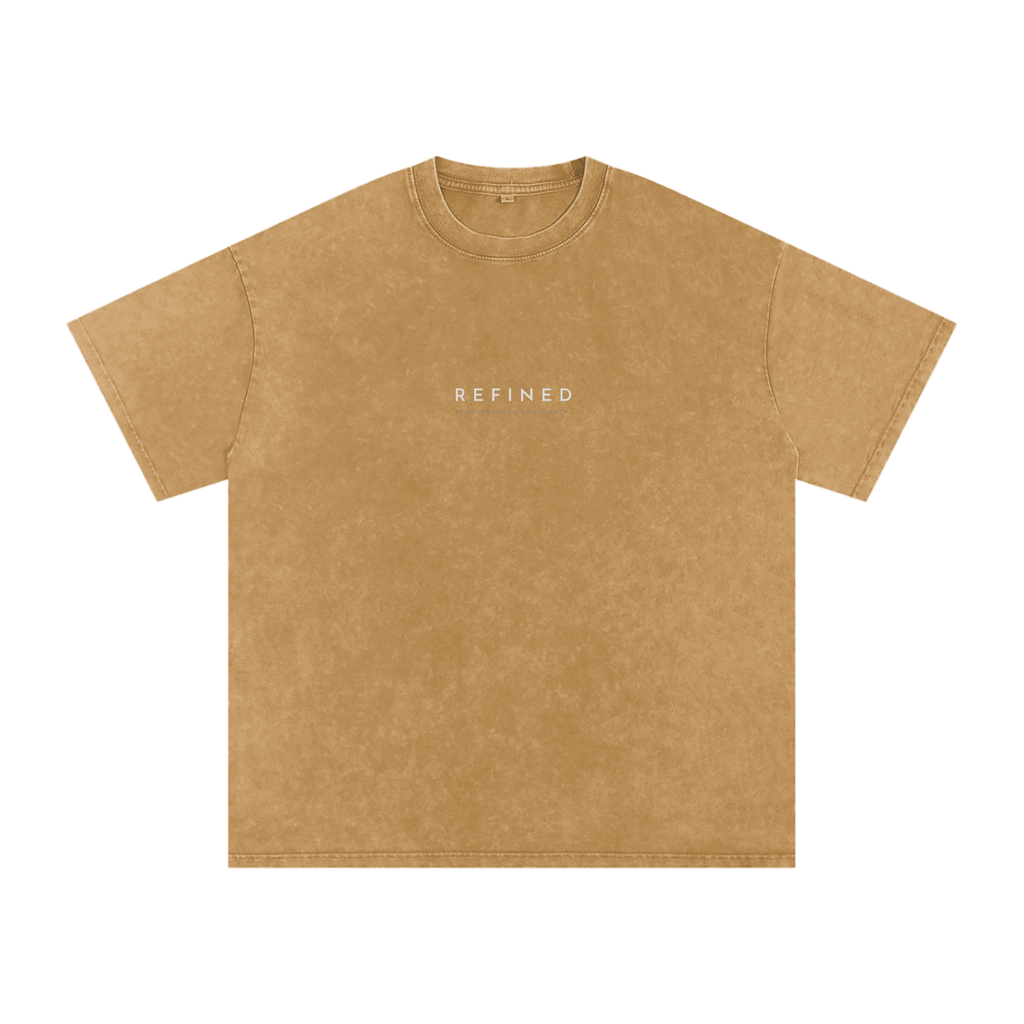 JESUS IS THE WAY Washed Oversized Cotton T-Shirt
