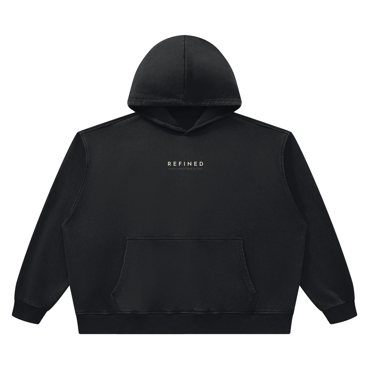 "REFINED" BLANK HOODIE