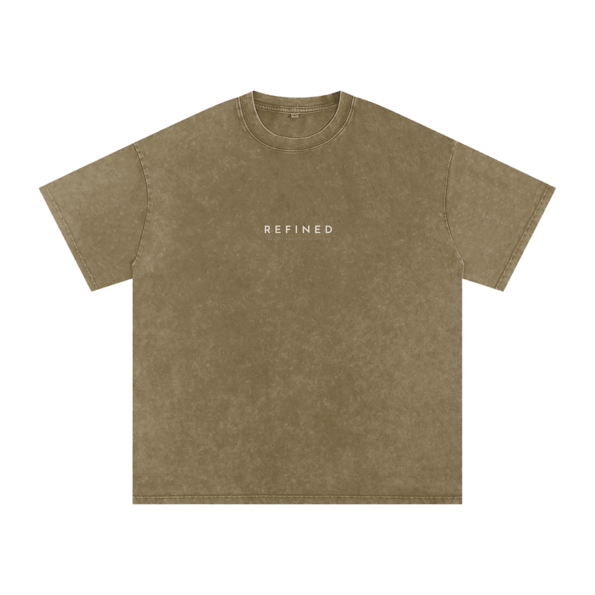 JESUS IS THE WAY Washed Oversized Cotton T-Shirt