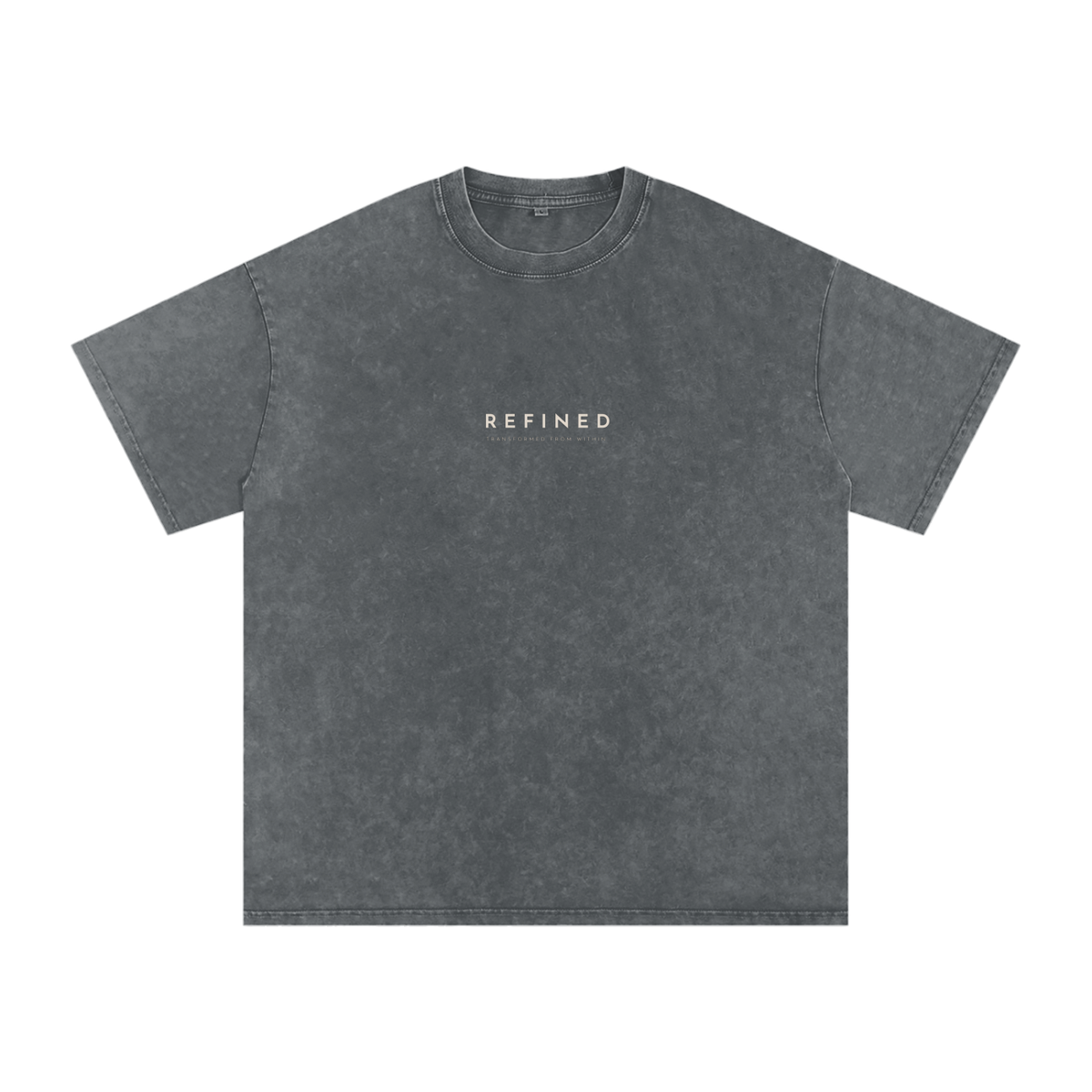 JESUS IS THE WAY Washed Oversized Cotton T-Shirt