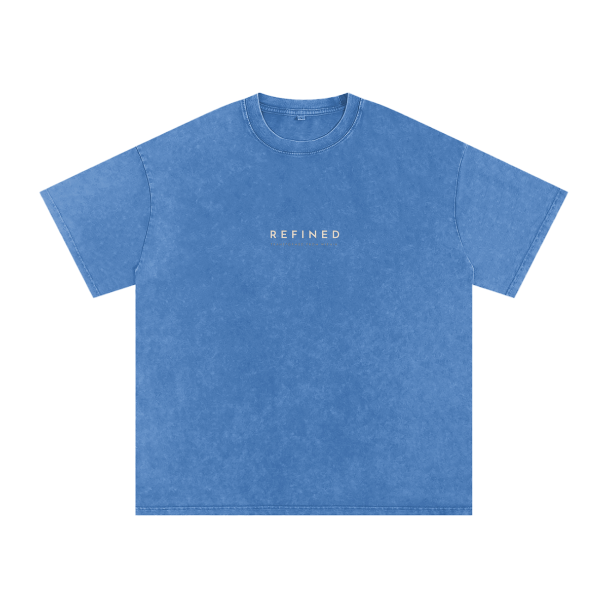 JESUS IS THE WAY Washed Oversized Cotton T-Shirt