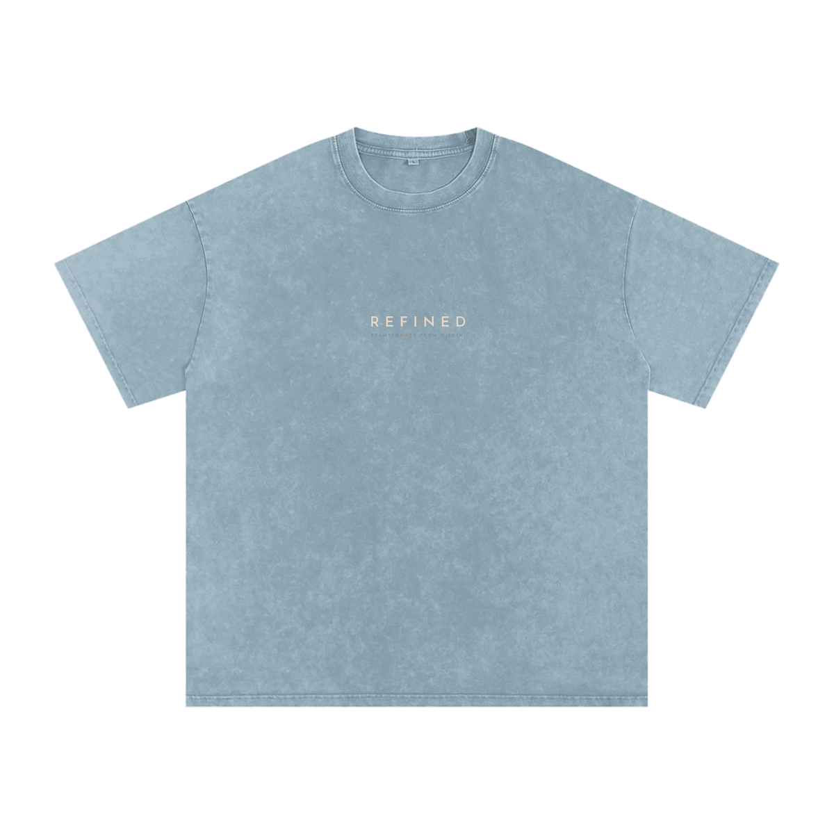 JESUS IS THE WAY Washed Oversized Cotton T-Shirt