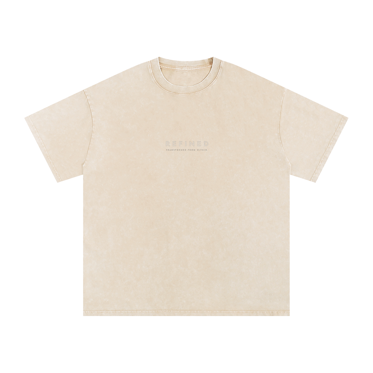 JESUS IS THE WAY Washed Oversized Cotton T-Shirt
